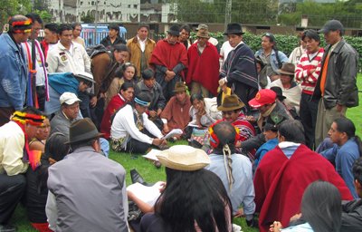 20 años del  Primer Levantamiento Indigena del Ecuador